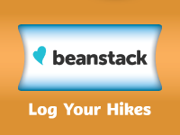 Beanstack logo with link to site where completed hikes can be registered.